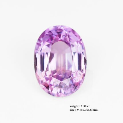 2.38 ct "Mogok Lavender"_Unheated Burma Sapphire