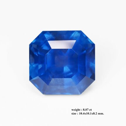 8.07 ct Unheated Mogok Sapphire_"Velvet Indigo"