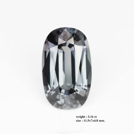 3.16 ct "Smokey Gray"_Unheated Burma Spinel