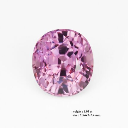 1.93 ct "Sakura Pink"_Unheated Burma Spinel