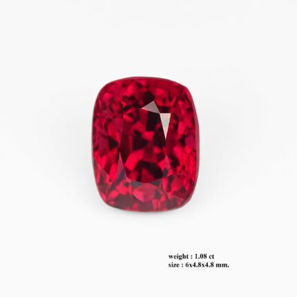 1.08 ct "Royal Red Serene"_Natural Burma Spinel