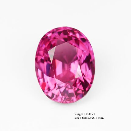 2.37 ct "Neon Romance"_Natural Burma Spinel