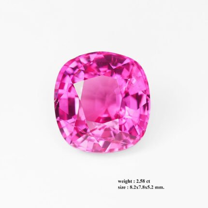 2.58 ct "Neon’s Storm"_Unheated Burma Spinel