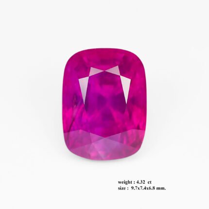 4.32 ct "Ruby Promise"_Unheated Sri Lanka Ruby