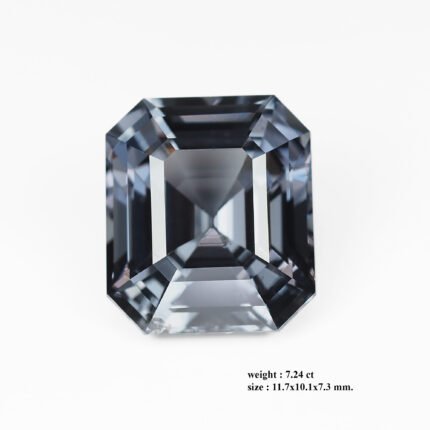 7.24 ct "Smoky Grey"_Unheated Burma Spinel