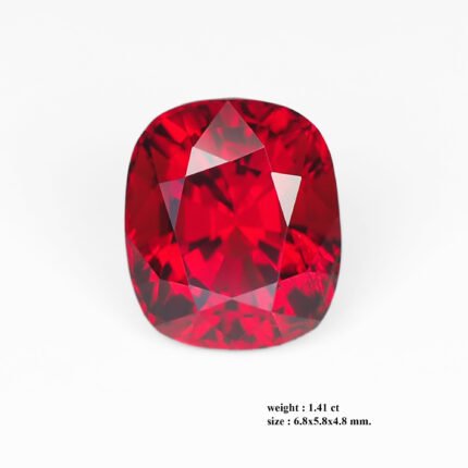 1.41 ct "Scarlet Velvet"_Natural Burma Red Spinel