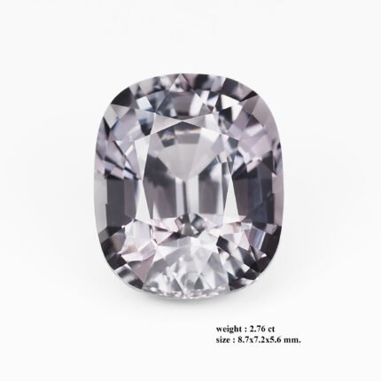 2.76 ct "Graphite-Gray"_Unheated Burma Spinel