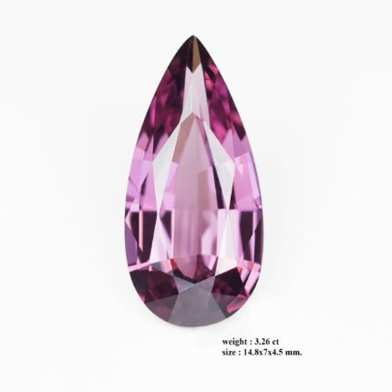 3.26 ct "Mogok Orchid"_Natural Burma Spinel