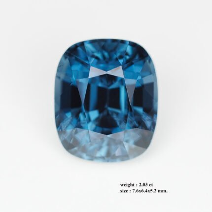 2.03 ct "Ocean Ice-Blue"_Unheated Tanzania Spinel