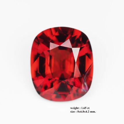 1.65 ct "Vibrant Flame"_Unheated Burma Red Spinel