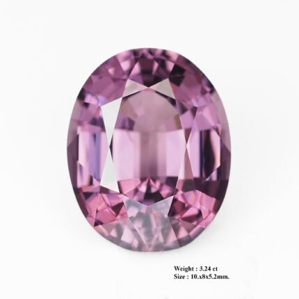 3.24 ct “Rose Purple”_Natural Burma Spinel