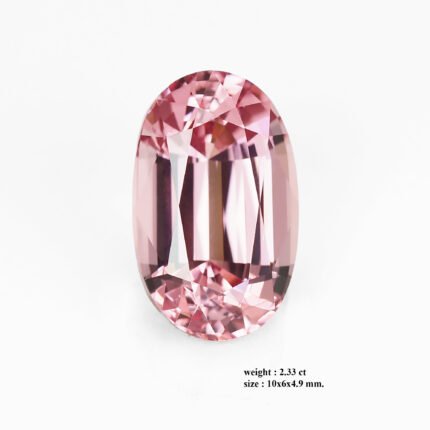 2.33 ct “Peach Magnolia”_Unheated Burma Spinel