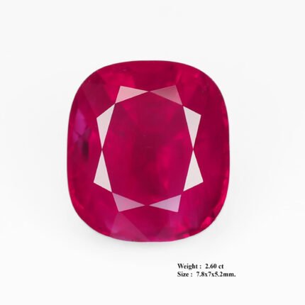 2.60 ct "Pigeon-Blood Ruby"_Unheated Burma Mogok Ruby
