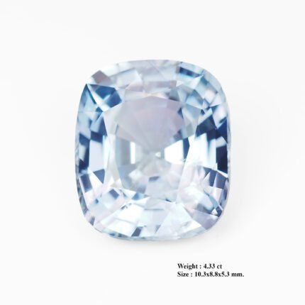 4.33 ct "Sky Blue"_Unheated Mogok Sapphire