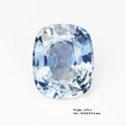 4.59 ct "Serene Sky"_Unheated Mogok Sapphire