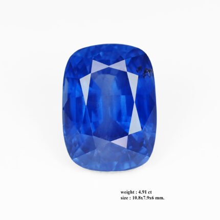 4.91 ct "Cornflower Blue"_Unheated Sri Lanka Sapphire