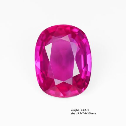 2.62 ct "Hot Pink"_Unheated Sri Lanka Sapphire