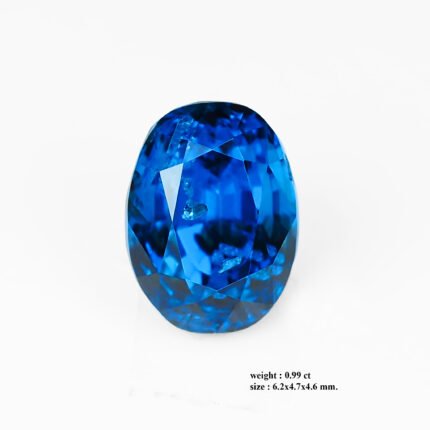 0.99 ct "Congo Cobalt"_Unheated Blue Spinel