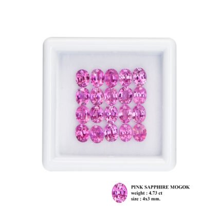 4.73 ct  "Vivid Lotus Pink"_Natural Burma Sapphire