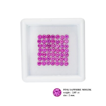 2.05 ct "2 mm Vivid-Pink"_Natural Burma Sapphire