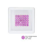2.35 ct "2.5 mm Cherry Pink"_Unheated Burma Sapphire