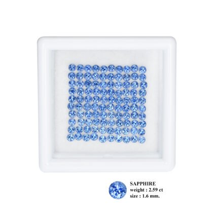2.59 ct "1.6mm" Blue Sapphire_Unheated Madagascar