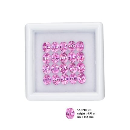 4.91 ct  "Mogok Pink"_Natural Burma Sapphire