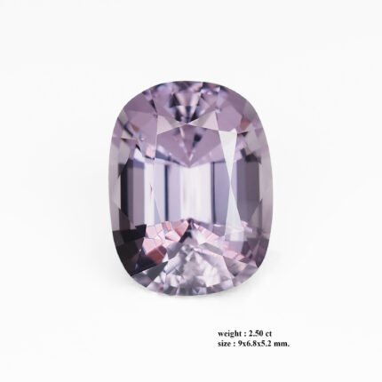 2.50 ct 'Silvery Lilac'_Natural Burma Spinel