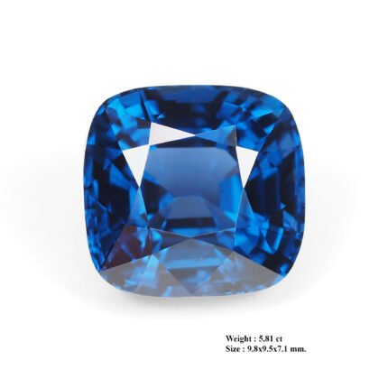 5.81 ct "Cobalt Blue"_Unheated Cobalt Blue Spinel