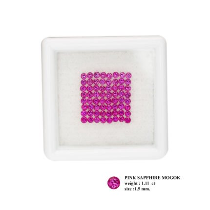 1.11 ct "1.5mm Magenta Glow"_Natural Burma Sapphire
