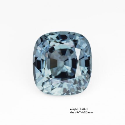 2.48 ct "Misty Teal"_Natural Burma Spinel
