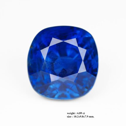 6.89 ct "Royal Blue"_Unheated Mogok Blue Sapphire