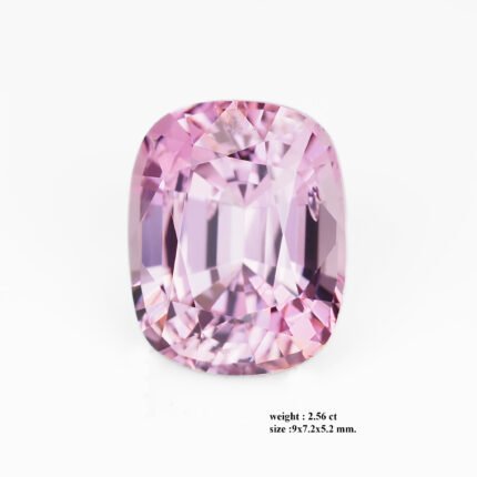 2.56 ct "Cotton Candy"_Natural Burma Spinel
