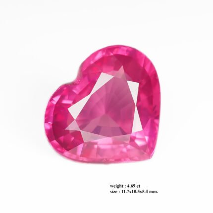 4.69 ct "Neon Rose Pink"_Unheated Mahenge Spinel