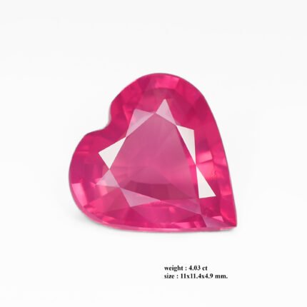 4.03 ct "Electric Rose"_Unheated Mahenge Spinel