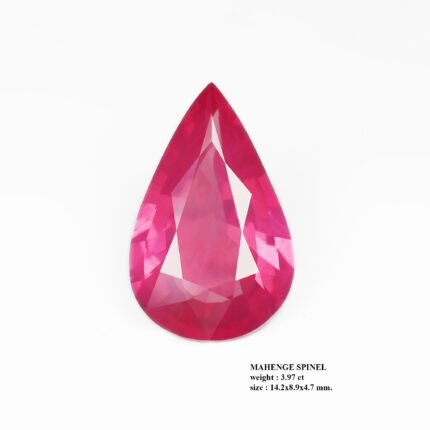 3.97 ct "Neon Drop"_Unheated Mahenge Spinel