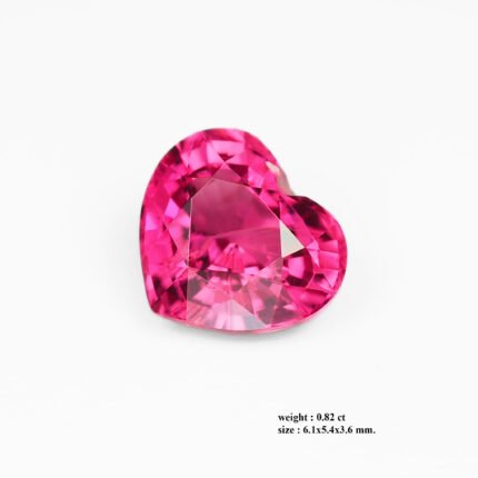 0.82 ct "Neon Rose"_Unheated Burma Spinel